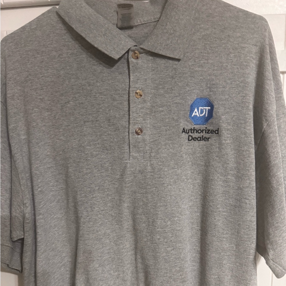 Gray ADT Polo Shirt for Men